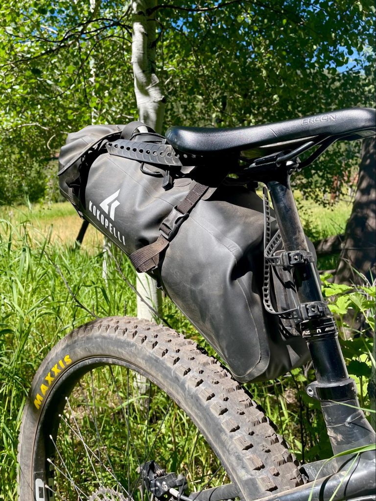 Kokopelli packraft’s Durango Bike bags for Bikerafting